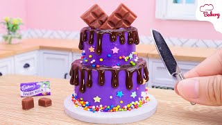 [💕Mini Cake 💕] Best Ever 2-tier Dairy Milk Cake | Mini Bakery