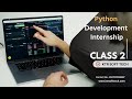 Python Internship Program | Class 2 | Batch - Dec 2025