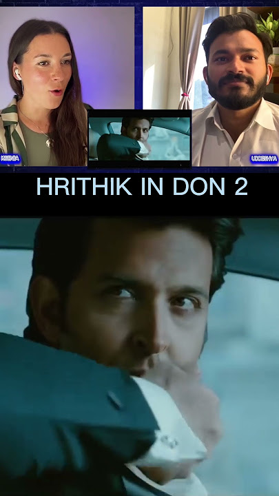 Hrithik Roshan’s cameo in Don 2. #bollywoodreaction #hrithikroshan #srk #don2