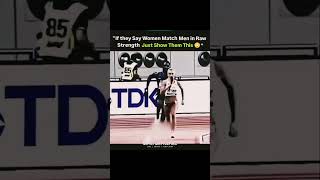 Men vs Women in Raw Strength #shorts #fitness #motivation #edit
