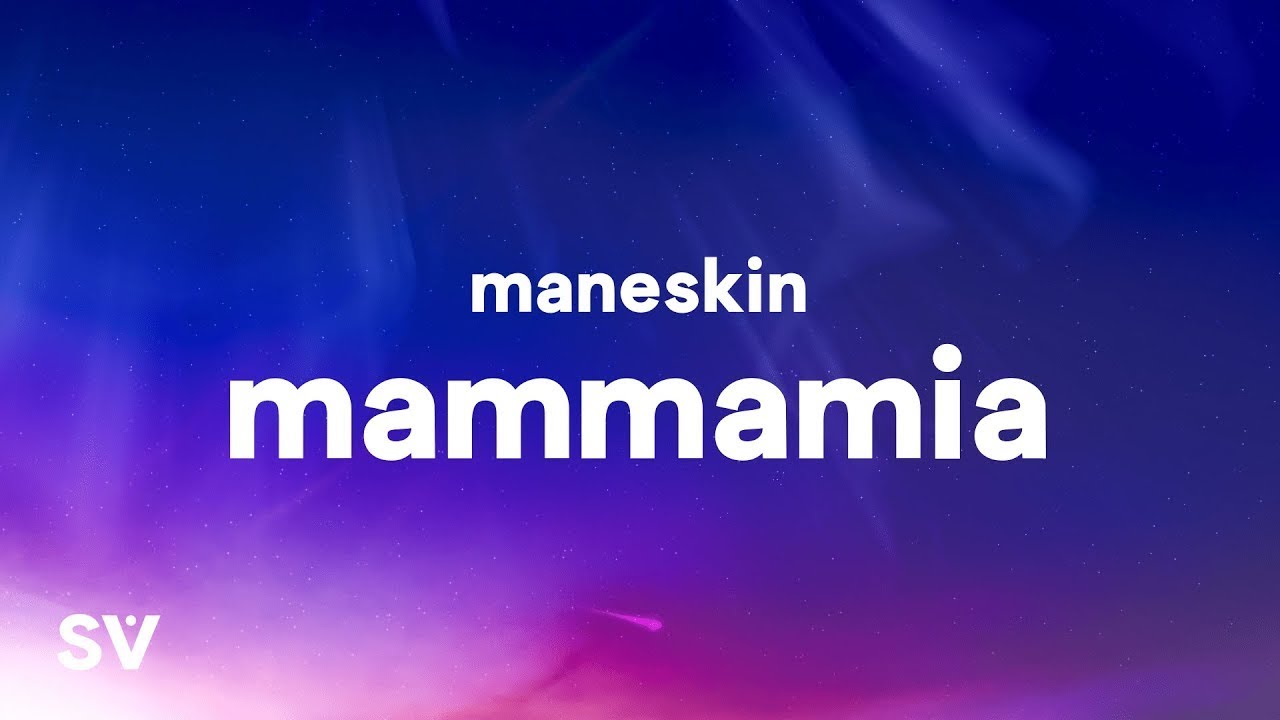Maneskin mark chapman. Mamma Mia Maneskin. Мамамия Maneskin. Maneskin Mamamia LP.