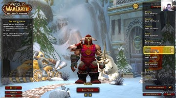 Warrior Level 100 Character Boost World of Warcraft WOW