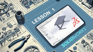 #SolidWorks Lesson 1, Project based | ENGLISH