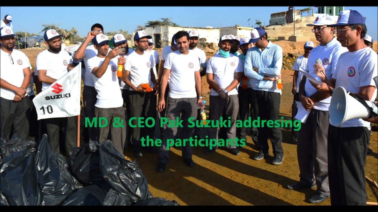 Beach Cleaning Campaign-2016 Under CSR by Pak Suzuki