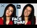 How to SWAP FACES in Photoshop | EASY