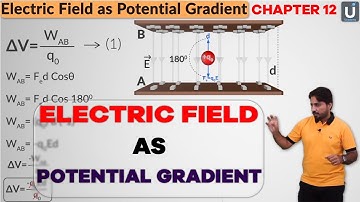Electric Field As Potential Gradient | Physics Ch 12 | Intermediate Part 2 | Ucademy
