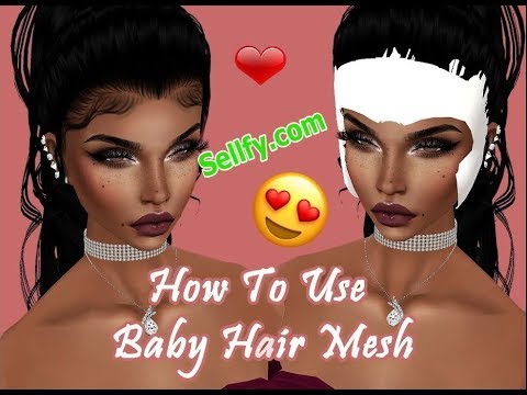 How To Use Baby Hair Mesh Youtube