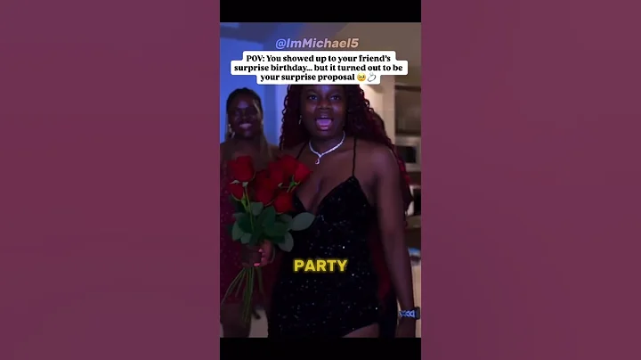 surprising proposal at best friends birthday party!!💍❤