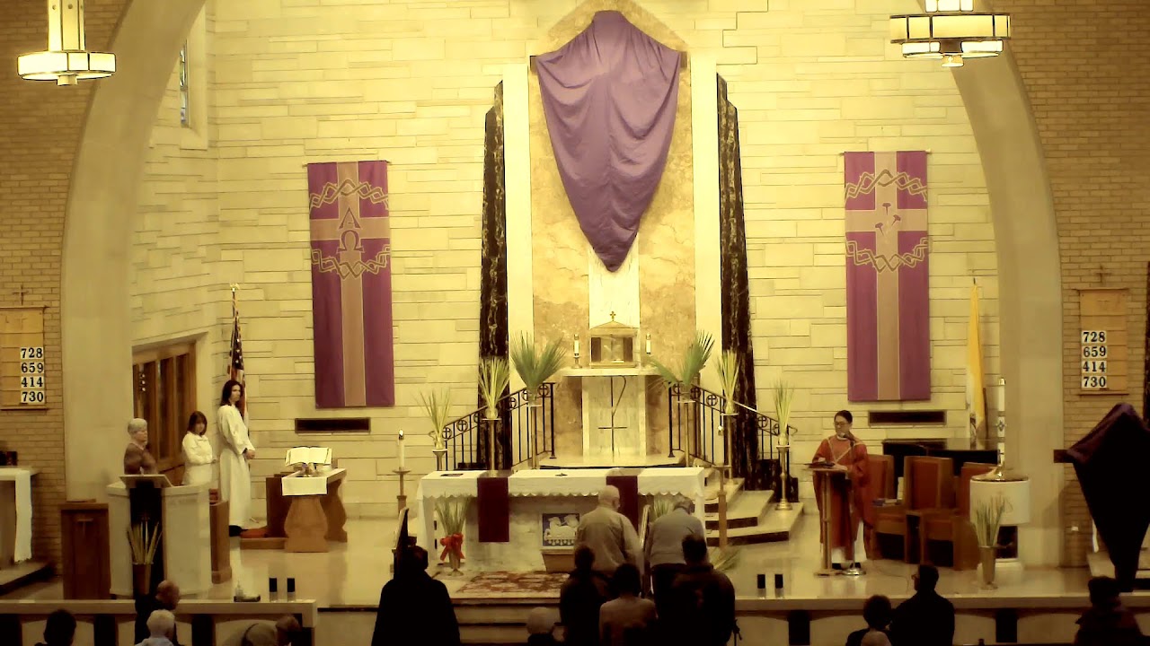 3/23/2024 500pm Palm Sunday Vigil Mass YouTube