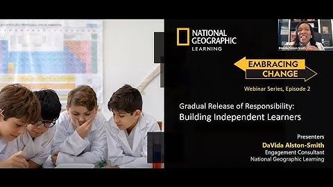 K12 Webinars - DaVida Alston-Smith: Part 2: GRR Framework