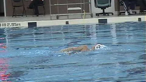 Carmen Moraes second swim at USA synchro trials 2009