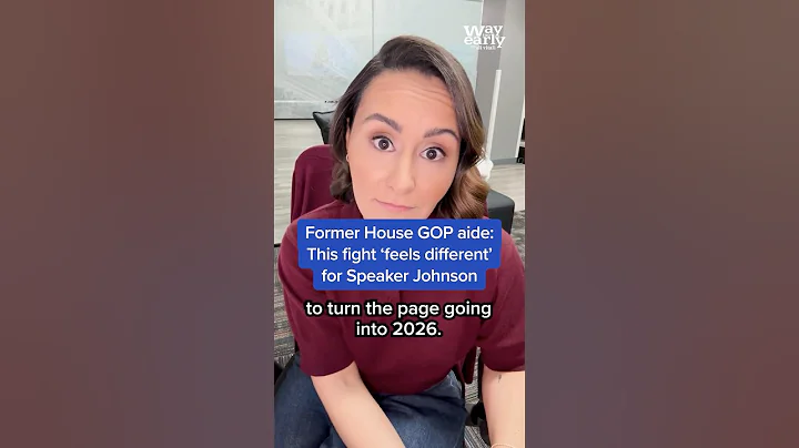 Former House GOP aide: This fight 'feels different' for Speaker Johnson