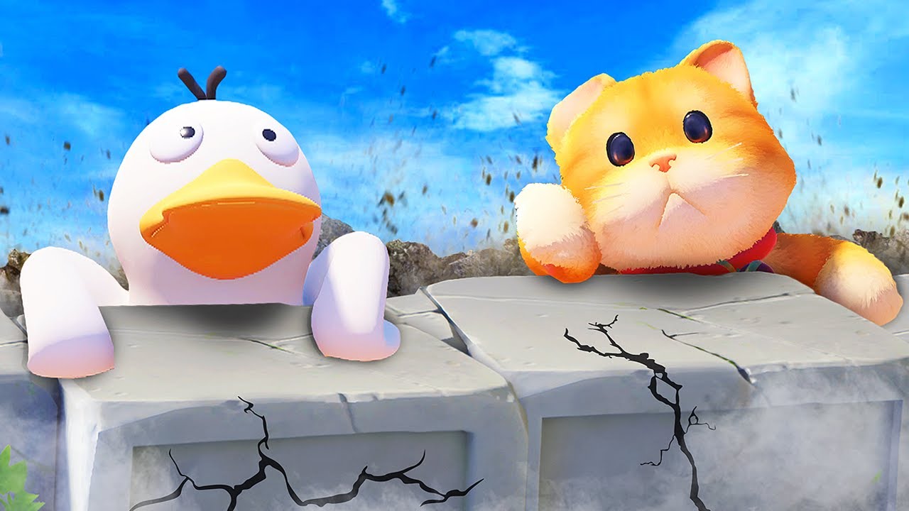 Пытаемся выжить в РУШАЮЩЕМСЯ здании — геймплей Party Animals