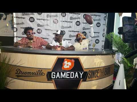 EARTHGANG LIVE "GAME DAY" PRESS CONFERENCE!