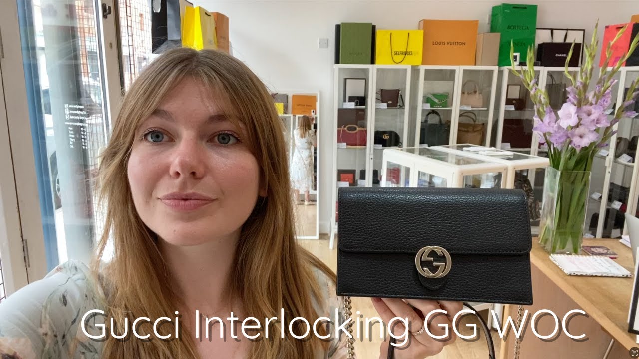 Gucci Interlocking G's WOC Bag Review 