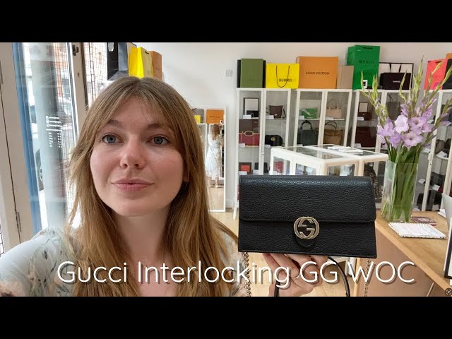 GUCCI INTERLOCKING MINI WOC