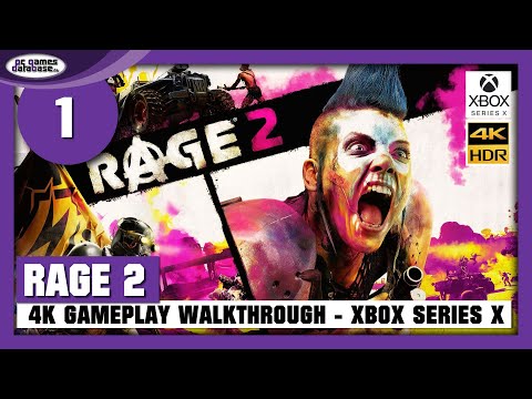 Rage 2: Intro & die ersten 30 Minuten des Spiels | 4K Gaming Xbox Series X - Komplettlösung | PC Games Database