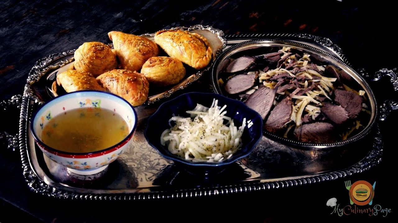 Traditional Uzbek Somsa & Norin Recipe | Традиционные Узбекские Самсы и ...