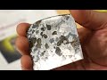 Seymchan Pallasite Meteorite Unboxing