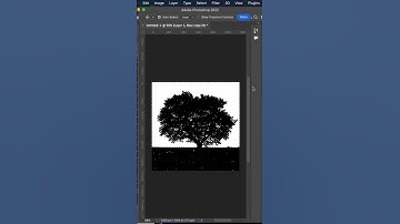 How to select Tree in Photoshop #trending #photoshop #photoshoptutorial #graphicdesign