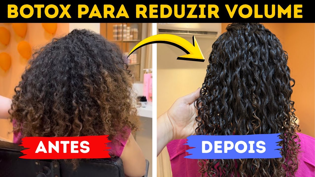 Botox em Cabelo Cacheado: Redução de Volume Sem Perder os Cachos (Antes e Depois)