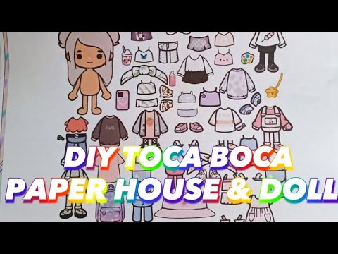 Toca Boca Paper Doll🤩😍 