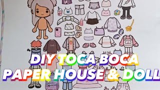 Make your own TOCA LIFE WORLD Paper Doll House - Episode 1| Easy to Make | Toca Boca screenshot 5