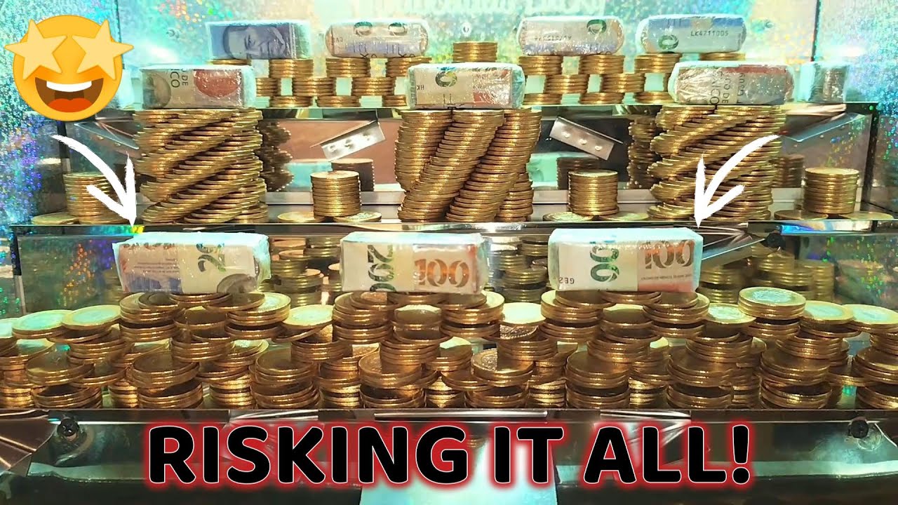 MULTICONFIGURACIÓN DESPLOMÁNDOSE!!! MAQUINA TRAGAMONEDAS DE $10 #dinero  #foryou #slotmachine #money