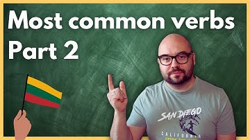 Top 50 Lithuanian verbs: Part 2