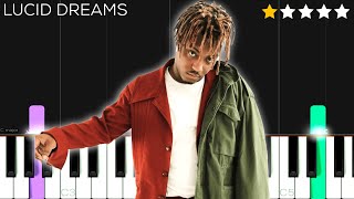 Juice WRLD - Lucid Dreams EASY Piano Tutorial