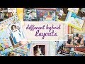 Scrapbooking Techniques - Different Hybrid Layouts