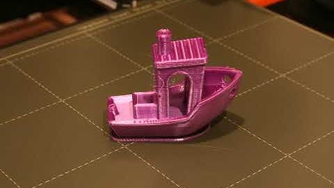 3D Benchy Octolapse DSLR Angle