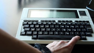 Tandy 102 Retro Review