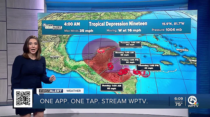 WPTV First Alert Weather tropical forecast, morning of Nov. 14, 2024