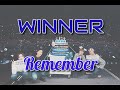 【和訳】WINNER(ウィナー)「Remember」MV【歌詞/日本語字幕】