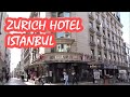 ISTANBUL.ZURICH HOTEL.DELUXE ROOM.SPA CENTER.
