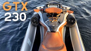 Seadoo GTX 230 2019: максимальная скорость