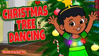 christmas tree dancing christmas music for kids merry xmas songs by the learning station