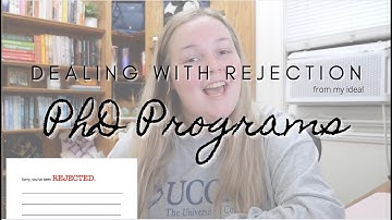 I Got Rejected from PhD Programs (and it changed my life for the better)