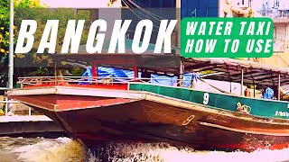 BANGKOK 2024 canal / water taxi tour. How to use.  ASOKE Terminal 21  Pratunam pier / R WALK