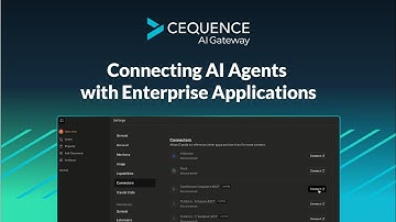 Cequence AI Gateway | Connecting AI Agents with Enterprise Applications