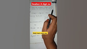 Smallest 4- digit divisible by 18,24 and 32# math ncert based 📝# like and subscribe my channel 👍