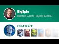 😱🤖Ich lasse einen ROBOTER MEIN DECK bauen... (unglaubliches Ergebnis) | Clash Royale Deutsch