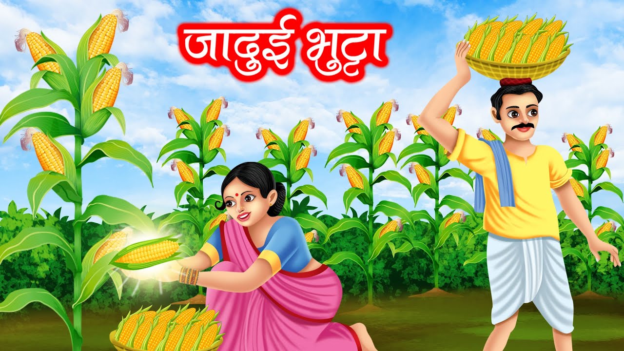 जादुई भुट्टा | JADUI BHUTTA | HINDI KAHANIYA | MORAL STORIES | JADUI KAHANIYA