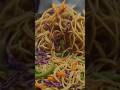 Sizzling wok, fresh vegetables, and perfectly tossed noodles! 🍜#food #shorts #asmr #foodie #chinese