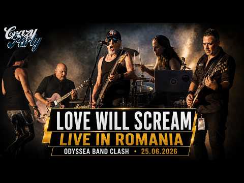 Cover Crazy Party – Love Will Scream (Live in Romania) | Odyssea Rock Fusion Festival 2026