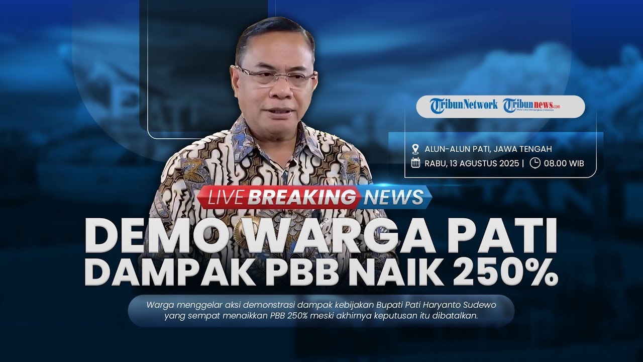🔴 BREAKING NEWS: Bupati Sudewo Tolak Mengundurkan Diri, Demo Aliansi Masyarakat Pati Bersatu