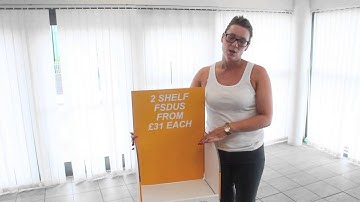 How to assemble a 2 Shelf FSDU