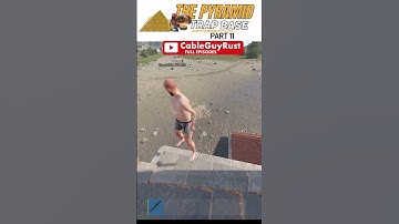 I Built a Pyramid Trap Base / Part 11 #cableguyrust #rust #rustgame #rustgameplay