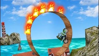 Stunt Bike Racing Game Trial Tricks Master iOS Android Gameplay Walkthrough screenshot 5